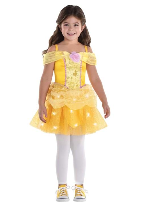 Girl's Belle Light Up Toddler Costume