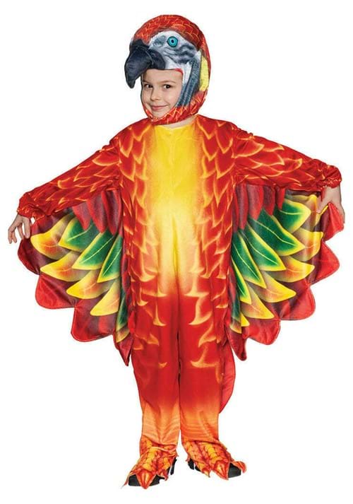 Toddler Photo Realistic Parrot Costume