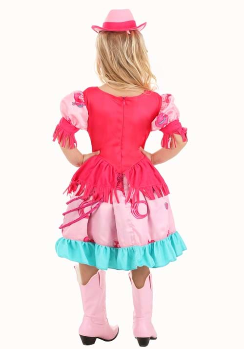 Girl's Toddler Pastel Pink Cowgirl Costume