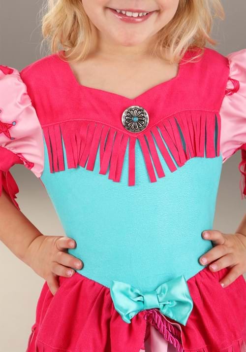 Girl's Toddler Pastel Pink Cowgirl Costume
