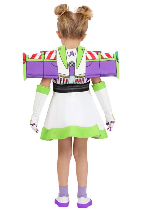 Girl's Pixar Toy Story Buzz Lightyear Toddler Costume Dress