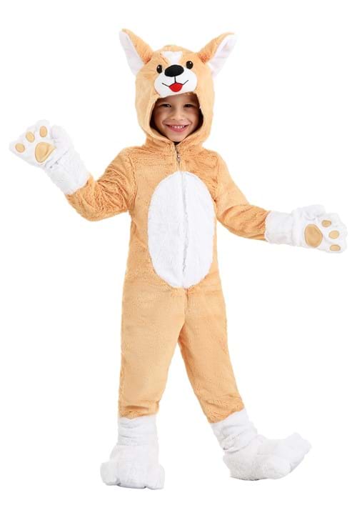 Plush Corgi Toddler Costume