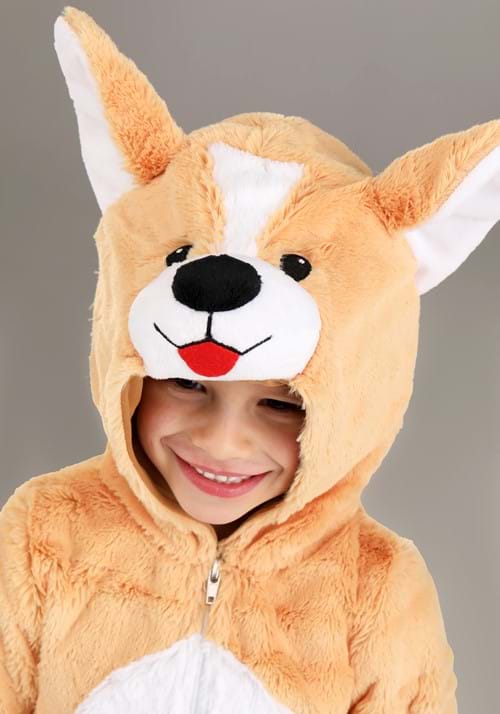 Plush Corgi Toddler Costume