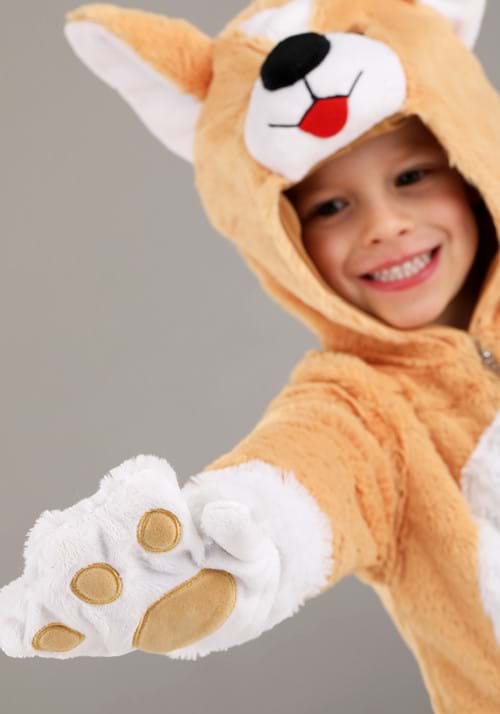 Plush Corgi Toddler Costume