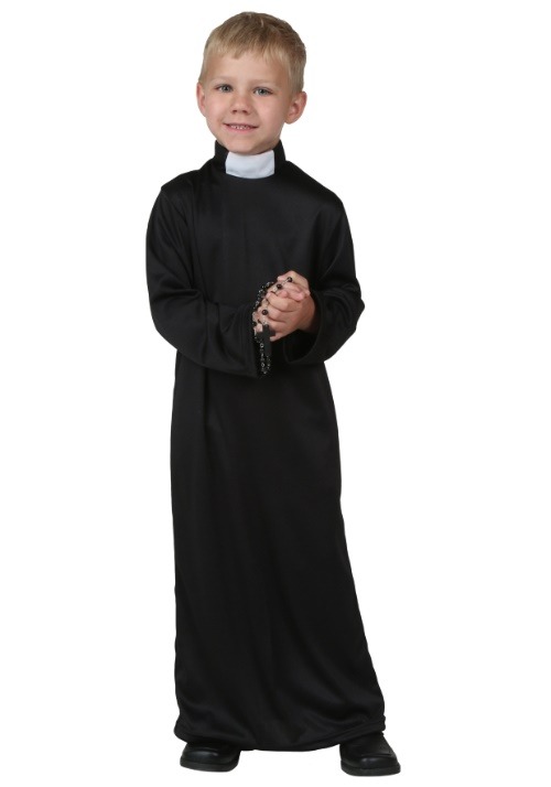 Boy's Priest Toddler Costume