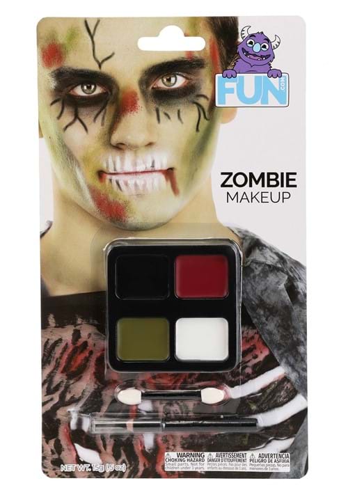 Rotting Zombie Makeup Costume Kit