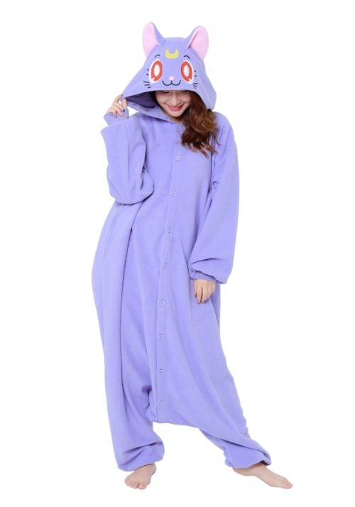 Adult Sailor Moon Luna Plus Size Kigurumi Costume