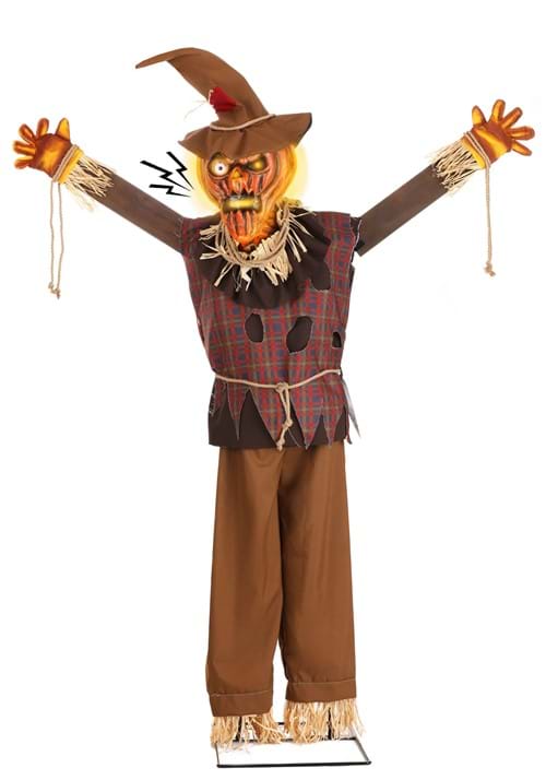 5FT Pumpkin Scarecrow Animated Decoration 5 5FT Pumpkin Scarecrow Animated Decoration