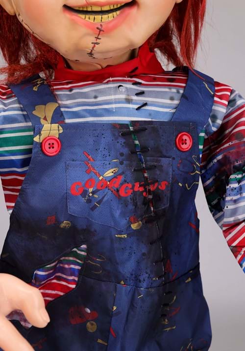 3.5FT Universal LED Scarred Chucky Animated Decoration