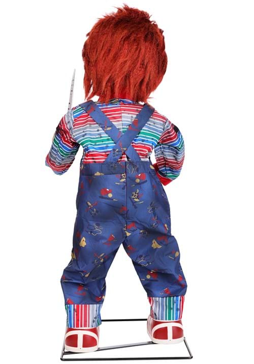 3.5FT Universal LED Scarred Chucky Animated Decoration