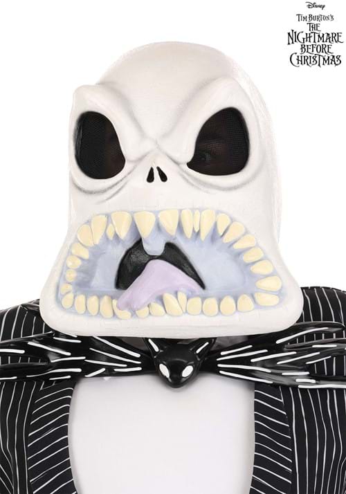 Adult Disney Scary Jack Skellington Deluxe Latex Mask