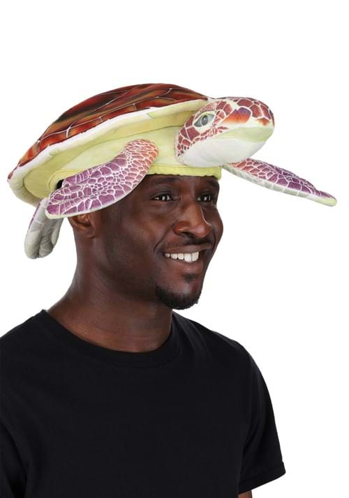Sea Turtle Costume Hat for Adults