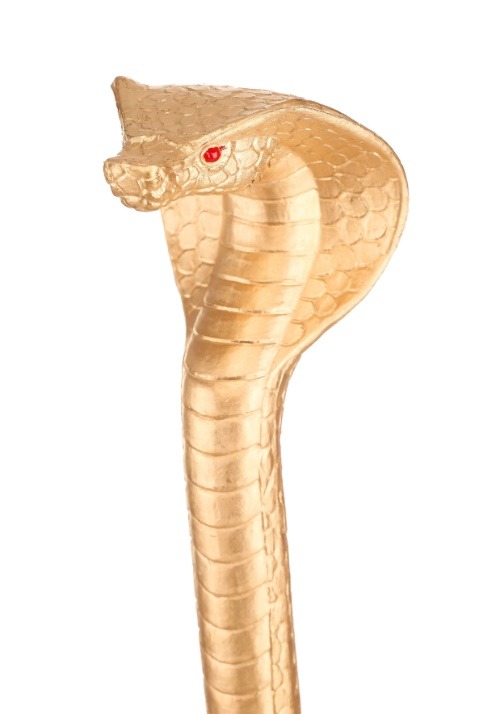 Gold Accessory Serpent Staff