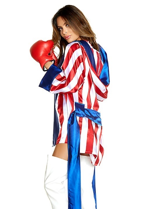 Womens Sexy Get 'Em Champ Boxer Costume