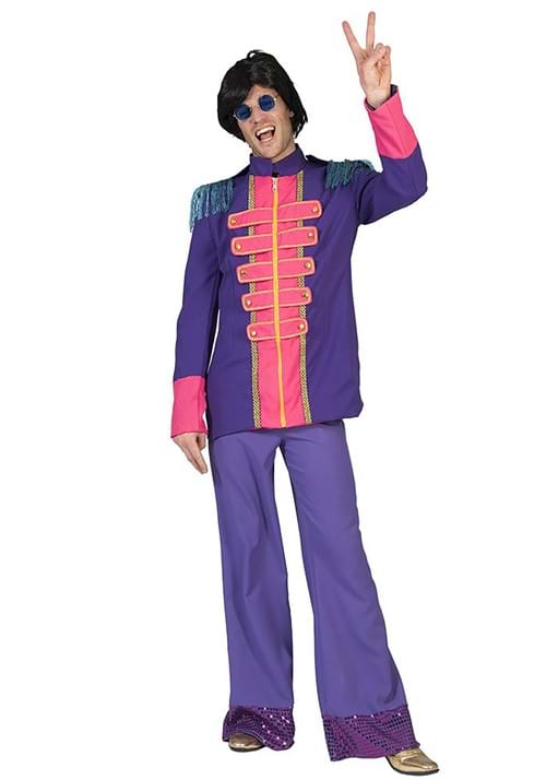 Adult Sgt. Pepper Album Inspired Purple Jacket
