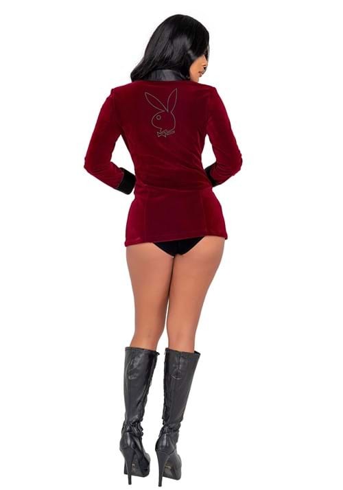 Women's Playboy Smoking Jacket Costume