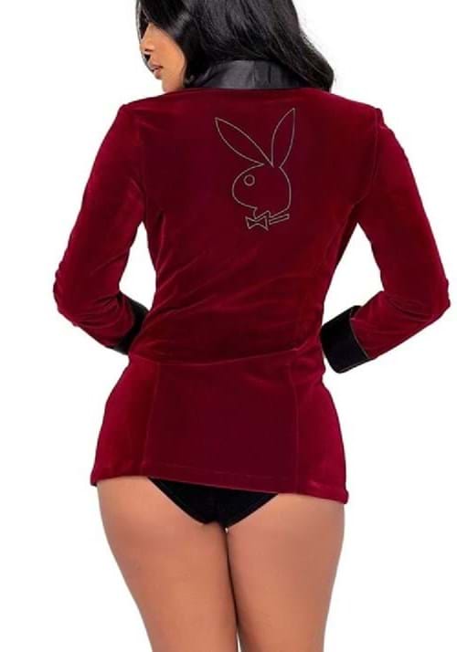 Women's Playboy Smoking Jacket Costume