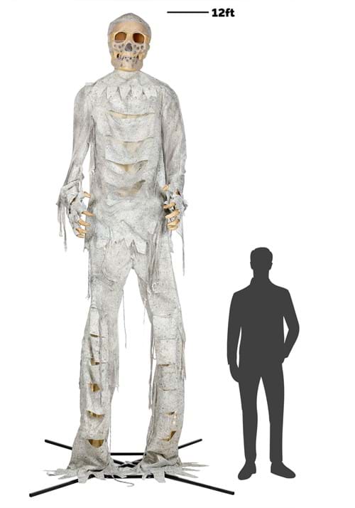 12FT Animatronic Short Circuit Mummy Decoration