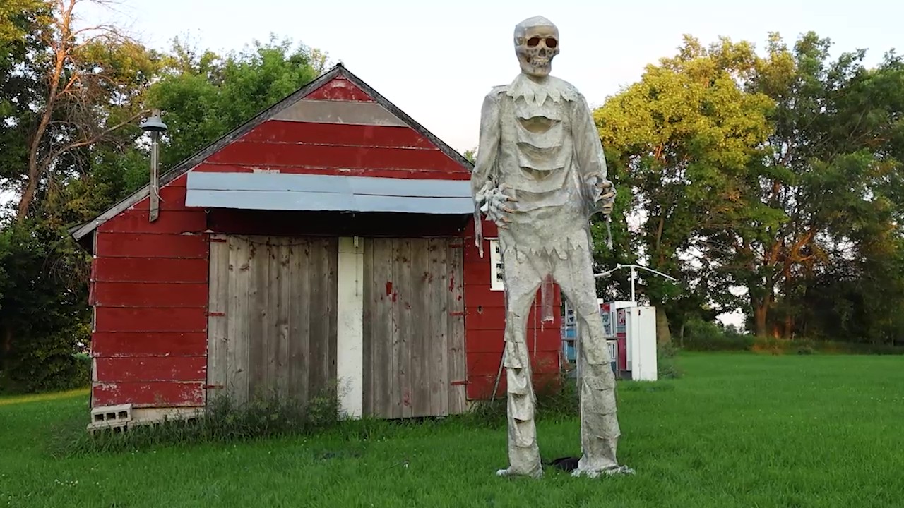 12FT Animatronic Short Circuit Mummy Decoration