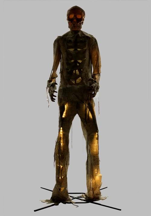12FT Animatronic Short Circuit Mummy Decoration