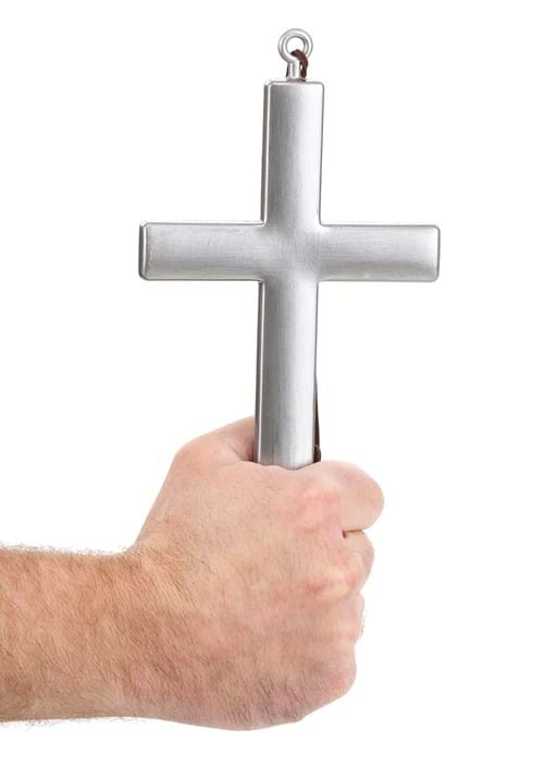 Silver Monk Cross