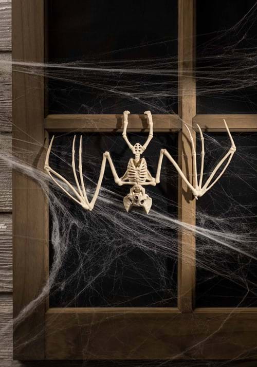 11-Inch Skeleton Bat Halloween Decoration