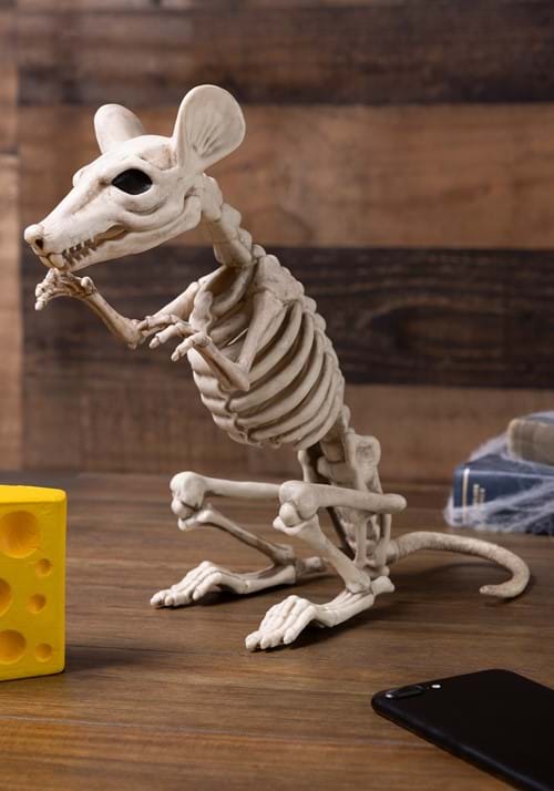 11-Inch Rat Skeleton Decoration
