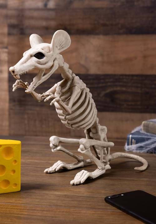 11-Inch Rat Skeleton Decoration