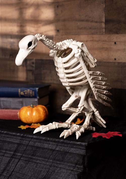 14-Inch Vulture Skeleton Decoration