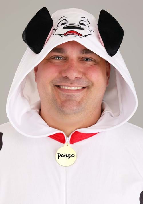 Plus Size 101 Dalmatians Pongo Adult Costume Onesie 8 Plus Size 101 Dalmatians Pongo Adult Costume Onesie