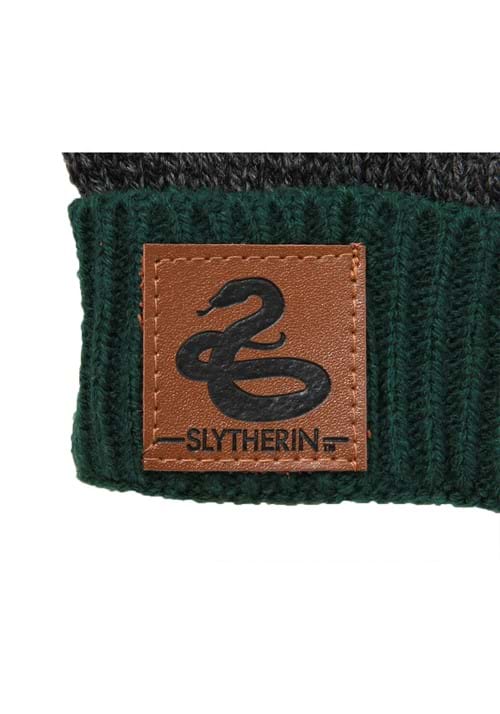 Slytherin Heathered Knit Beanie 5 Slytherin Heathered Knit Beanie