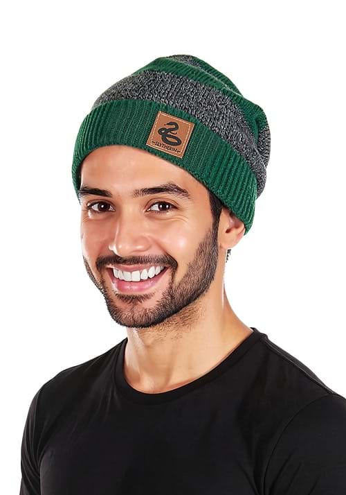 Slytherin Heathered Knit Beanie 7 Slytherin Heathered Knit Beanie