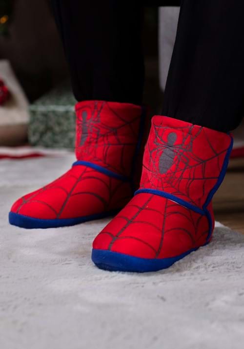 Adult Spider-Man Boot Slippers
