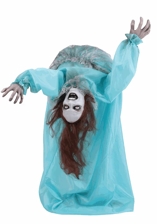3.25FT Animated Spider Walk Sadie the Broken Lady Decoration - Scream Saver