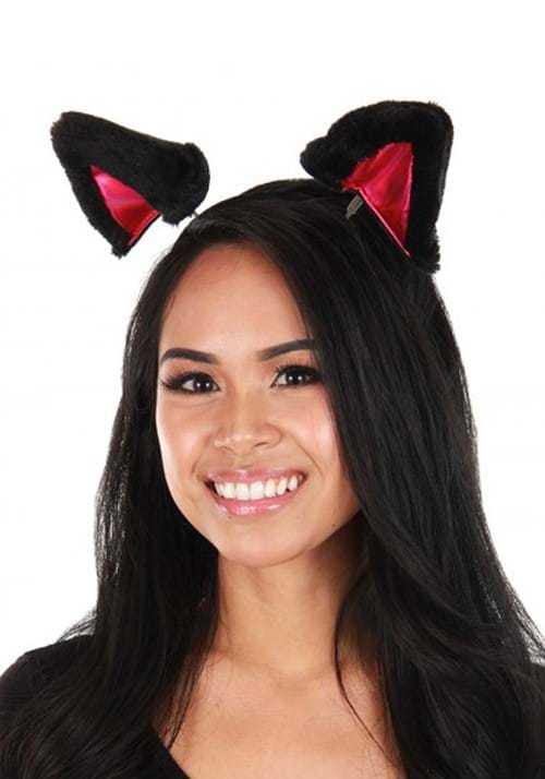 Springy Cat Ears Plush Costume Headband