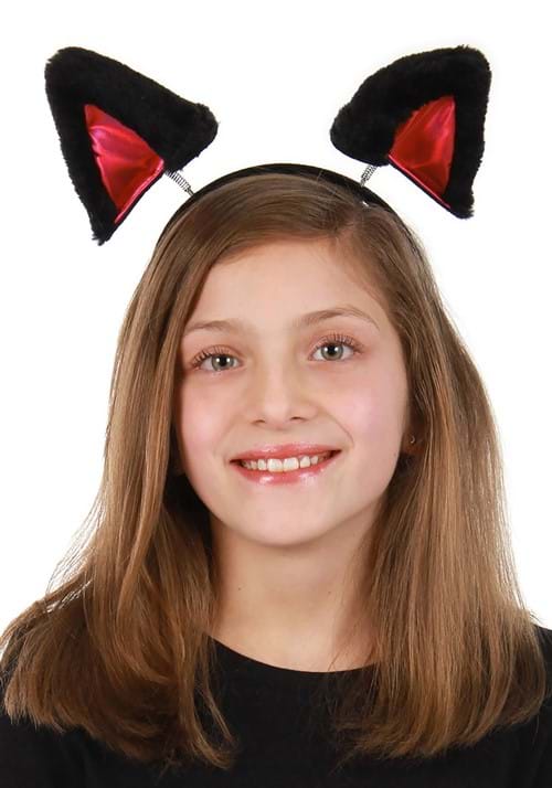 Springy Cat Ears Plush Costume Headband