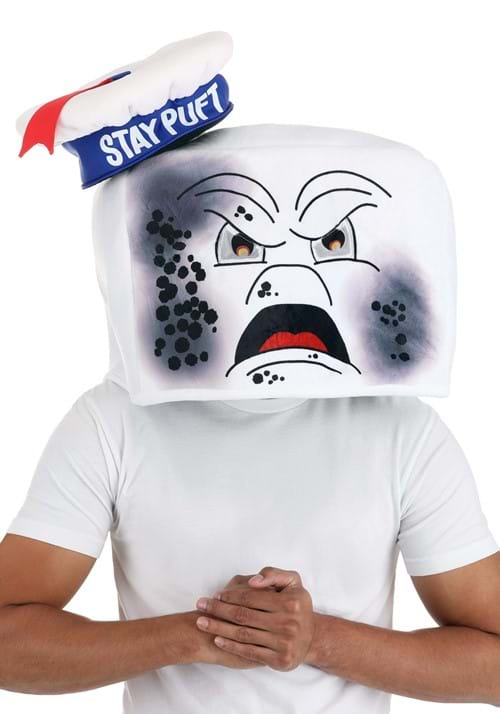 Adult Stay Puft Reversible Costume Hat Mask 5 Adult Stay Puft Reversible Costume Hat Mask