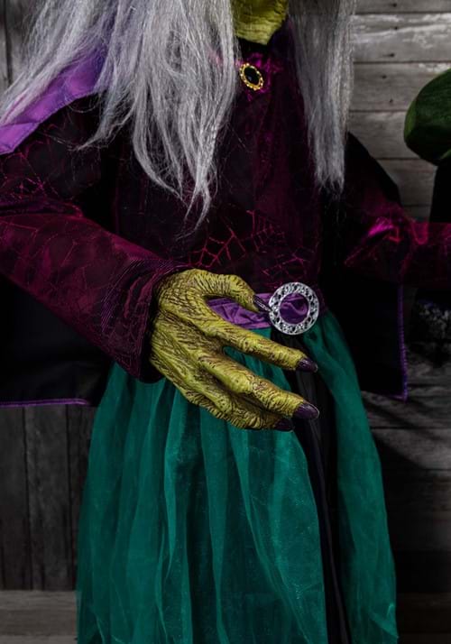 6.5FT Seasonal Visions International Animatronic Stirring Up Trouble Witch Decoration 14 6.5FT Seasonal Visions International Animatronic Stirring Up Trouble Witch Decoration