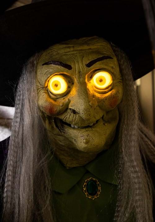 6.5FT Seasonal Visions International Animatronic Stirring Up Trouble Witch Decoration 16 6.5FT Seasonal Visions International Animatronic Stirring Up Trouble Witch Decoration