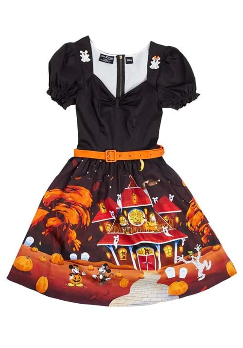 Disney Haunted House Stitch Shoppe by Loungefly Dress