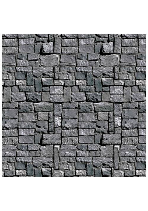 4FT x 30FT Realistic Stone Wall Backdrop Decoration