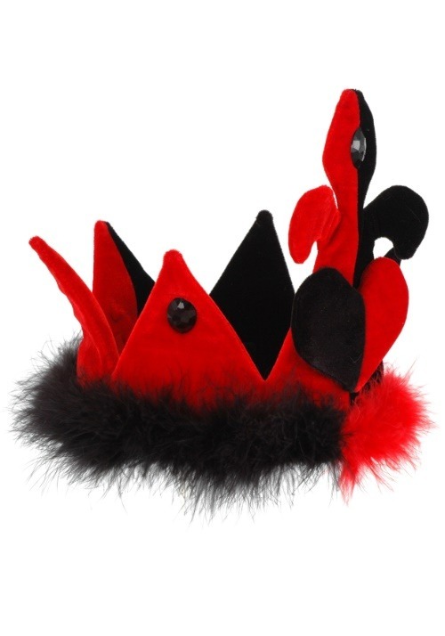 Queen of Hearts Crown Costume Hat