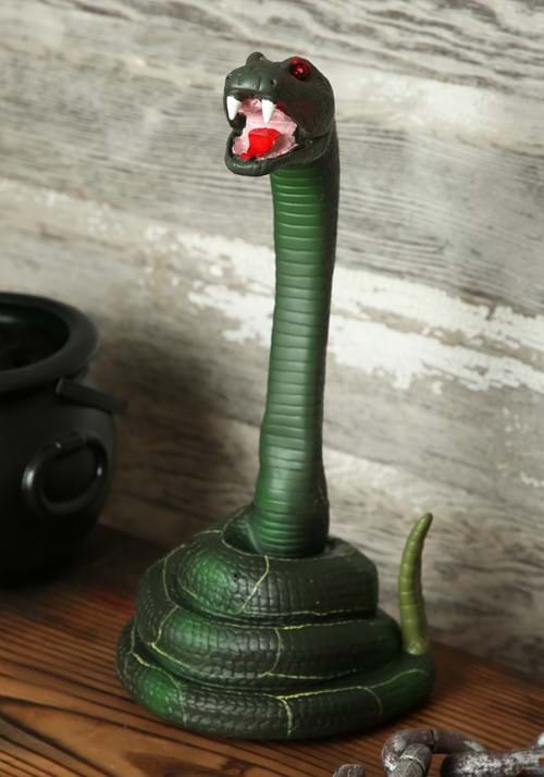 15-Inch Snake Striking Animated Decoration