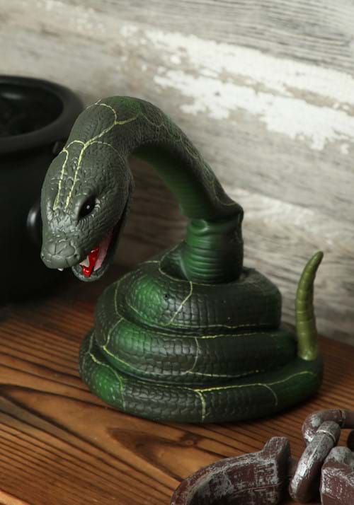 15-Inch Snake Striking Animated Decoration