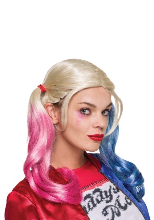 Adult Suicide Squad Adult Harley Quinn Wig