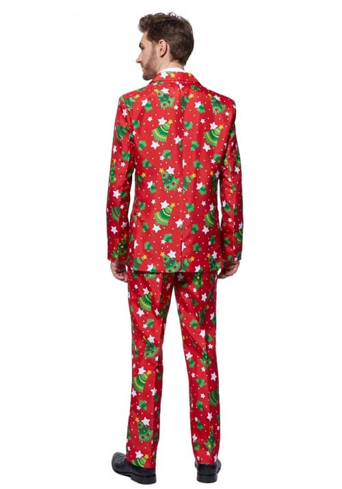 Suitmeister Christmas Tree Stars Red Suit