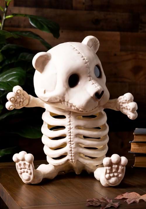 14-Inch Skeleton Teddy Bear Decoration 3 14-Inch Skeleton Teddy Bear Decoration