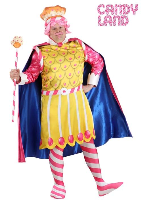 Plus Size Candyland King Kandy Costume for Men