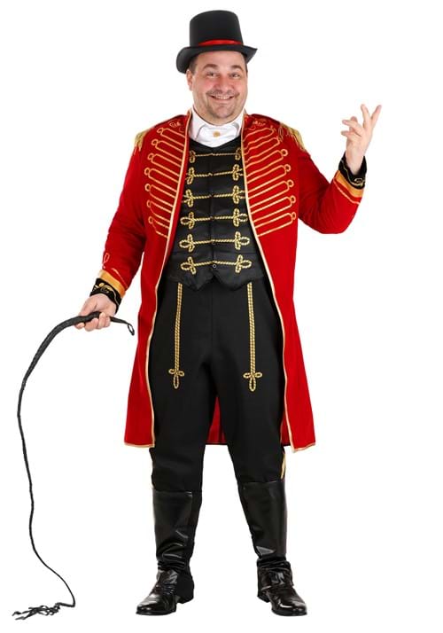 Plus Size Men's Dashing Ringmaster Costume