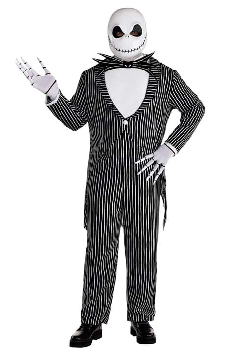 Jack Skellington Classic Plus Size Men's Costume